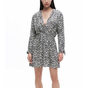 Zara Floral Leopard Mini Dress